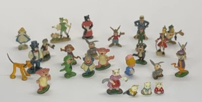 25 件 FAIRYKINS 批量 3 件 小厨房钩及更多手工绘图案 复古 MARX — 第 1/4 张图片