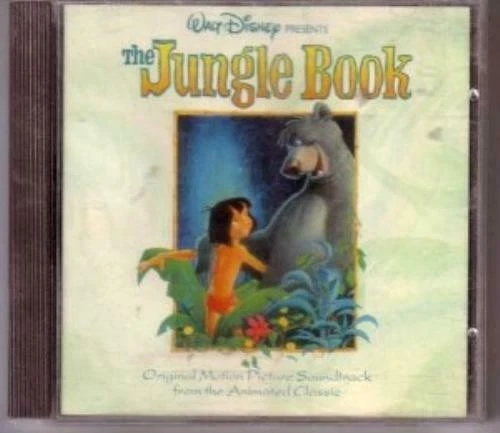 CD - Walt Disney Presents The Jungle Book Soundtrack 1990 Audio