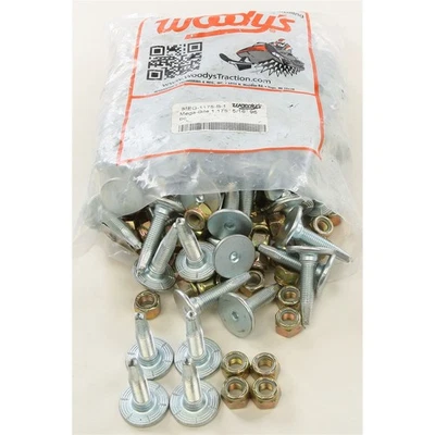 Woodys Silver Mega-Bite® Trail Studs 1.175" - 96/Pack MEG-1175-B - Изображение 1 из 4
