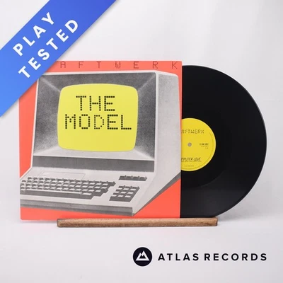 Kraftwerk The Model Reissue 12" Single Vinyl Record 1981 12 EMI 5207 EMI - EX/EX - Imagem 1 de 4