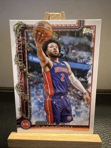  2025-26 Topps Holiday Basketball CADE CUNNINGHAM #H32 NBA Detroit Pistons - Picture 1 of 2