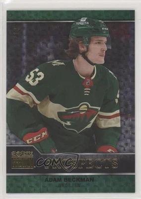 2021-22 Skybox Metal Universe Star Emeralds /10 Adam Beckman #PP-24 Rookie RC - Image 1 of 2