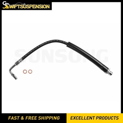 Manguera hidráulica de freno delantero derecho Sunsong para Cadillac SRX 2010 2011 2012 2013 Foto 1 de 4