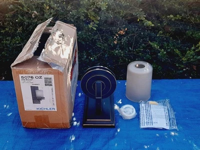 Kichler 5076 Hendrik 1 Light 12" Tall Wall Sconce - olde Bronze NEW - Image 1 of 4