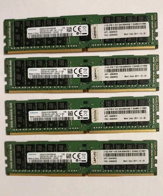 8x Samsung 32GB - 256GB DDR4 2400MHz ECC REG RAM PC4-2400T - Bild 1 von 3