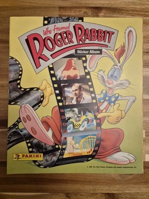 Who Framed Roger Rabbit Panini Sticker Album 1988 - Some Stickers - Image 1 of 4