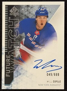 2023-24 SP Authentic '13-14 Retro Future Watch Autographs Will Cuylle - Picture 1 of 2