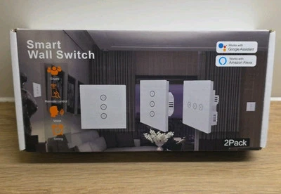 Jinvoo Smart Wall Switch 2 Pack - Image 1 of 4