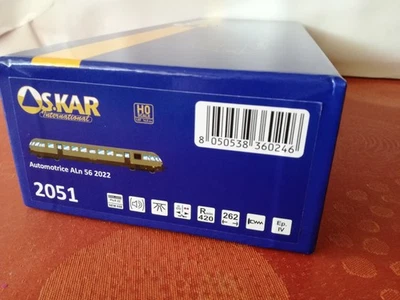 ✅H0/DC OS.KAR 2051  Automotrice Breda ALn 56.2022, FS  castano/isab - come nuova - Immagine 1 di 3