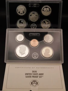 2020 Silver Proof Set U.S. Mint Original Government Packaging OGP - Picture 1 of 3