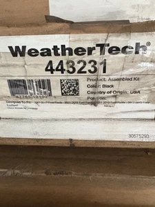 WeatherTech FloorLiner for 2011-2019 Ford Fiesta - 1st Row, Black - Picture 1 of 2