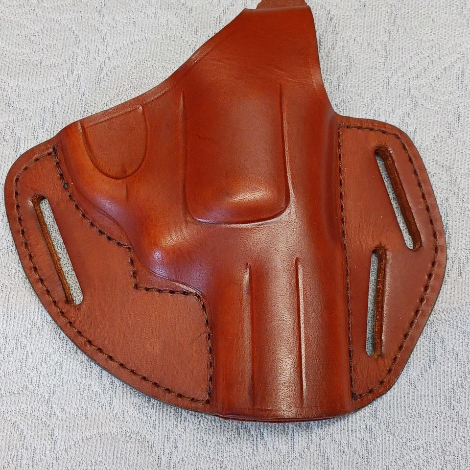 Falco 6" Revolver Brown Leather Holster - Image 1 of 4
