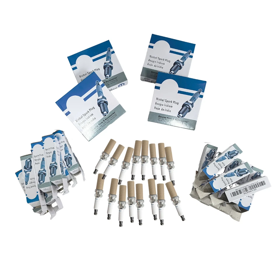 5.7L 6.4L HEMI Spark Plugs for 2018-2021 Dodge Jeep Chrysler OEM Mopar 16pcs SET Foto 1 de 4