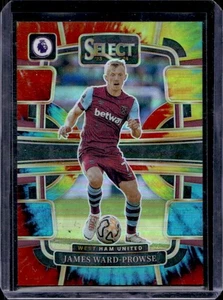 2023 Panini James Ward-Prowse Tie Dye Prizm Terrace #/49 West Ham - Imagen 1 de 2
