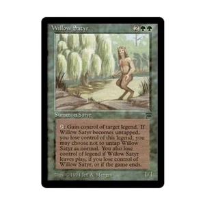 WOTC MtG Legends Willow Satyr (R) VG- - Picture 1 of 1
