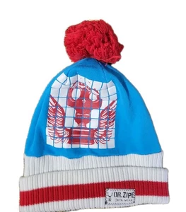 Dr Zipe Skin Wear Skull Beanie One Size Blau Weiß - Bild 1 von 5