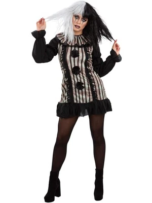 SMIFFYS Dark Vintage Clown Costume