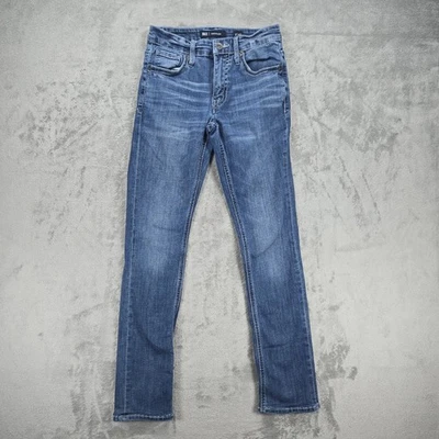 BKE Jake Straight Jeans Mens 27x32 Blue Thick Stitch Stretch - Image 1 of 4