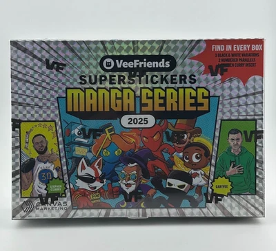 VeeFriends Super Sticker Manga Series x Stephen Curry Box Factory Sealed - Image 1 of 2