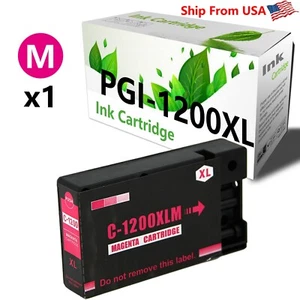 1er Pack PGI1200 1200XL Tintenpatrone Magenta für MB2320 MB2120 MB2050 MB2020 - Bild 1 von 2