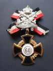oryginalny. Odznaka Niemieckiego Związku Wojowników na 60 lat członkostwa