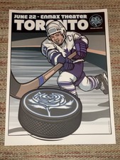 Rare Ryan Adams 2007 Official Tour Poster Toronto Ontario Canada Enmax Theater