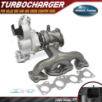 Turbocompresor K03 para Volvo S60 V40 V60 Cross Country S80 XC60 XC70 2,0 L Foto 1 de 4