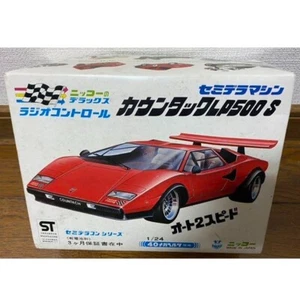 Nikko Countach LP500S R/C Radio Control Car - Classic Sports Car W/BOX Used - Picture 1 of 7