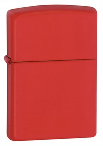 Zippo Windproof Red Matte Lighter, 233, New In Box - Picture 1 of 3