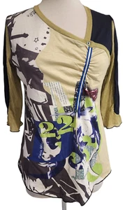 Women's size 12 lightweight stretchy top made by Gabriella Frattini - Picture 1 of 3