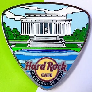 2012 Hard Rock Cafe Washington DC Monument Pick Series #4 Lincoln Memorial Pin - Imagen 1 de 1
