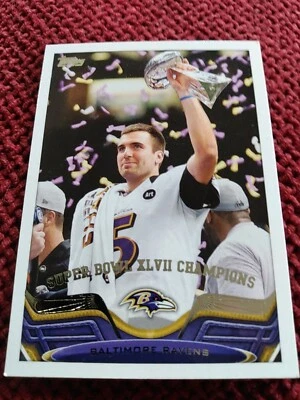 Baltimore Ravens 2013 Topps Super Bowl Champions Card #23 - Image 1 of 4