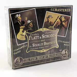 Bluegrass CDs, Flatt & Scruggs und Stanley Brothers 4 Disc Set, neu & versiegelt - Bild 1 von 8