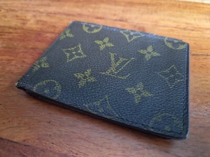 Original Louis Vuitton Vintage Portemonnaie Geldbörse 80's Monogram - Bild 1 von 9