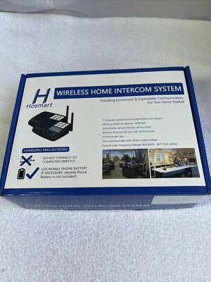 🌟 Hosmart HY-777 Wireless Home Intercom System - Image 1 of 4
