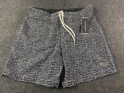 NEGRO MARRÓN 1826 Hombres Buil In Briefs Pantalones Cortos de Natación Talla M Negro/Blanco Nuevo con Etiquetas Foto 1 de 4