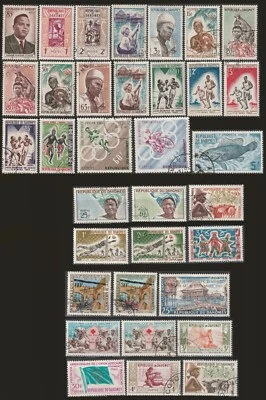 Dahomey Lote 7 - Franqueo: (Detalles del sello a continuación) 2023 Scott Catálogo Valor $15.65 Foto 1 de 4