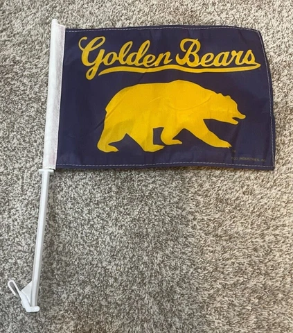Rico Industries U of California Golden Bears Auto Car Window Flag-14" x 10.5" Cover