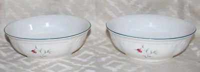2 cuencos de cereal Pfaltzgraff Winterberry de 5 3/4 pulgadas de diámetro Foto 1 de 4