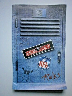 Monopoly NFL Limited 1999 Grid Iron Edition Game Football instructions only - Image 1 of 2