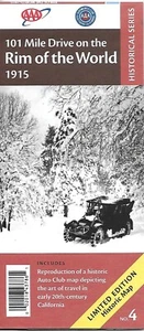 101 Mile Drive on the Rim of the World, 1915, California, by AAA Publishing - Picture 1 of 2