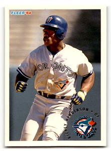1994 Fleer #334 Rickey Henderson NM-MT Blue Jays ID:58451