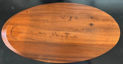 Tabla de cortar charcutería de queso Nambe Swoop, madera de acacia SIN cuchillo Foto 1 de 4