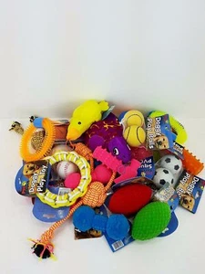 20 x OFERTA SURTIDO PAQUETE A GRANEL GOLOSINAS MASCOTA CACHORRO PERRO PERRO MASTICAR CUERDA JUGUETES DIVERTIDOS - Imagen 1 de 1