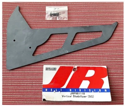 Helicóptero vintage RC JR JRP961118 61118 estabilizador vertical Airskipper 50  Foto 1 de 2