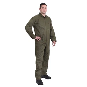 Rothco NWT Air Force Style Uniform Army Flight Suit Coverall Small INTERM Green - Picture 1 of 7