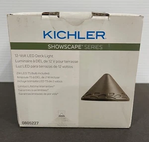 Kichler Showscape Olde Bronze 12-Volt Low Voltage LED Deck Light 0805227 (28308) - Picture 1 of 3