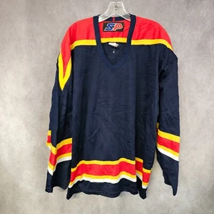 Vintage SP NHL Florida Panthers Blue Blank Hockey Jersey Mens XL - Picture 1 of 5