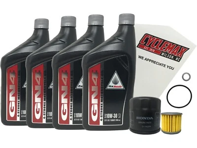 Kit de cambio de aceite Cyclemax Standard 10W-30 para Honda CTX700D 2014-2018 Foto 1 de 4