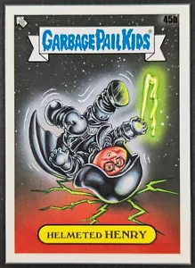 Helmeted Henry 2023 Topps Intergoolactic Garbage Pail Kids Card #45b (NM) - Bild 1 von 2